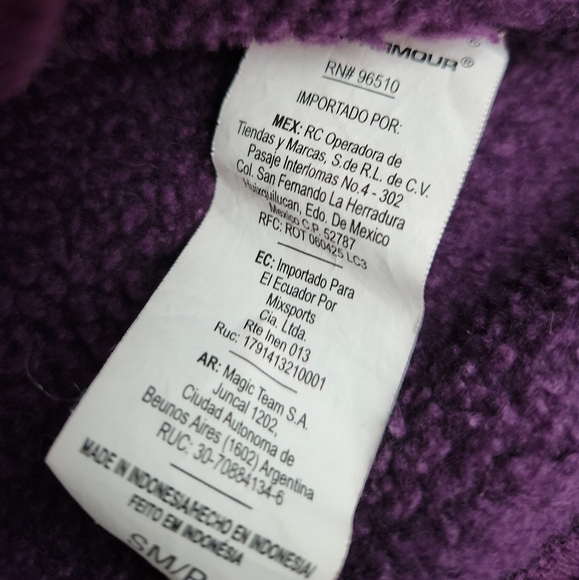 Under Armour Fleece Jacket Small Petite - Picture 5 of 6